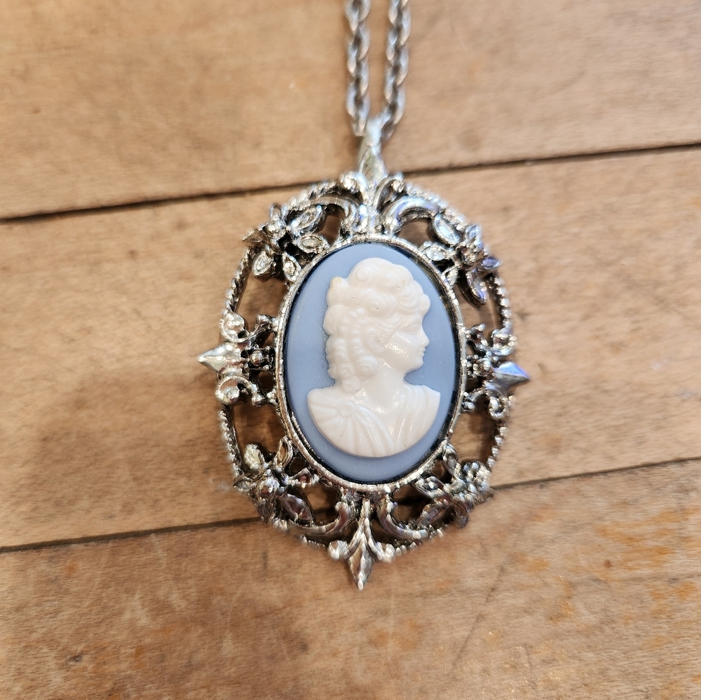 Vintage Cameo Necklace/Brooch